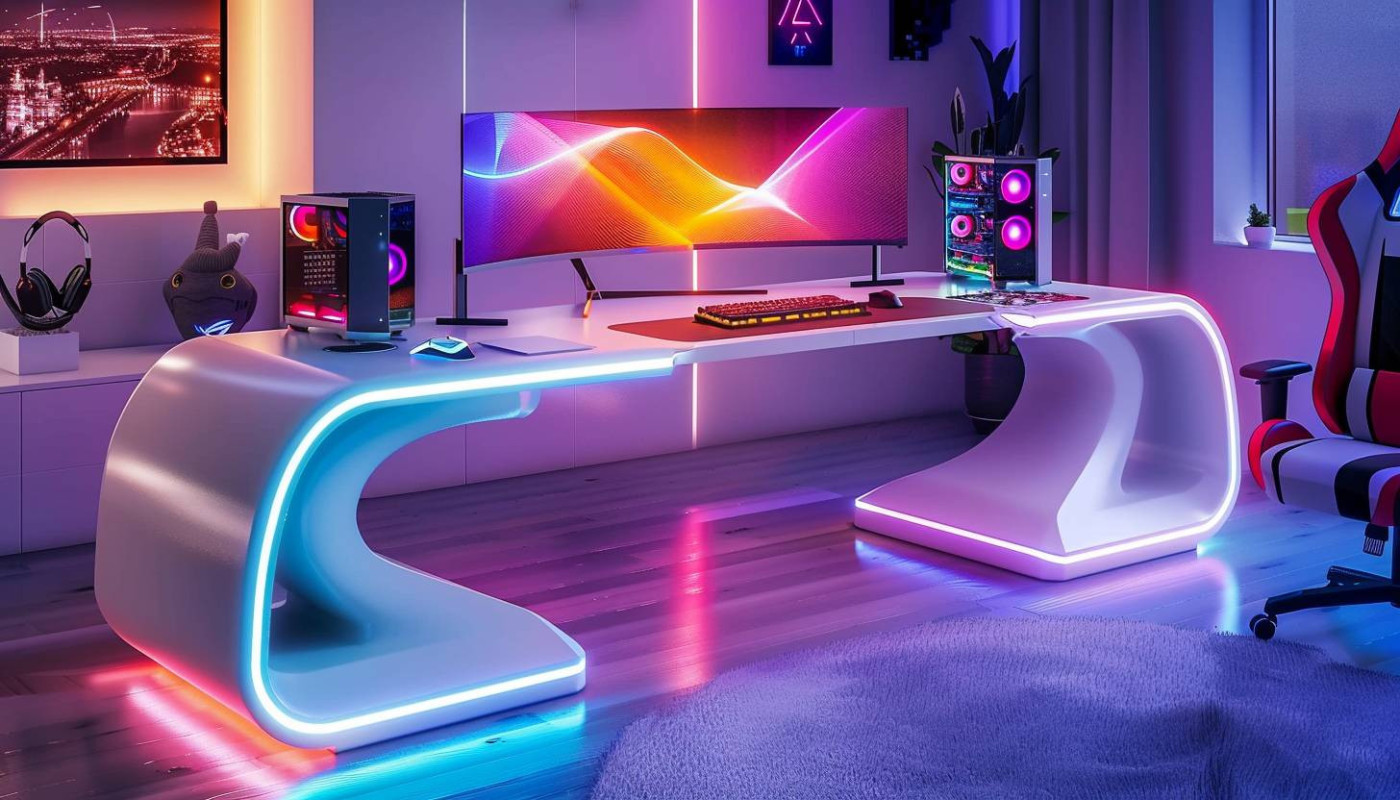 Créez l’Environnement de Jeu Ultime : Votre Bureau à Domicile pour Gamers