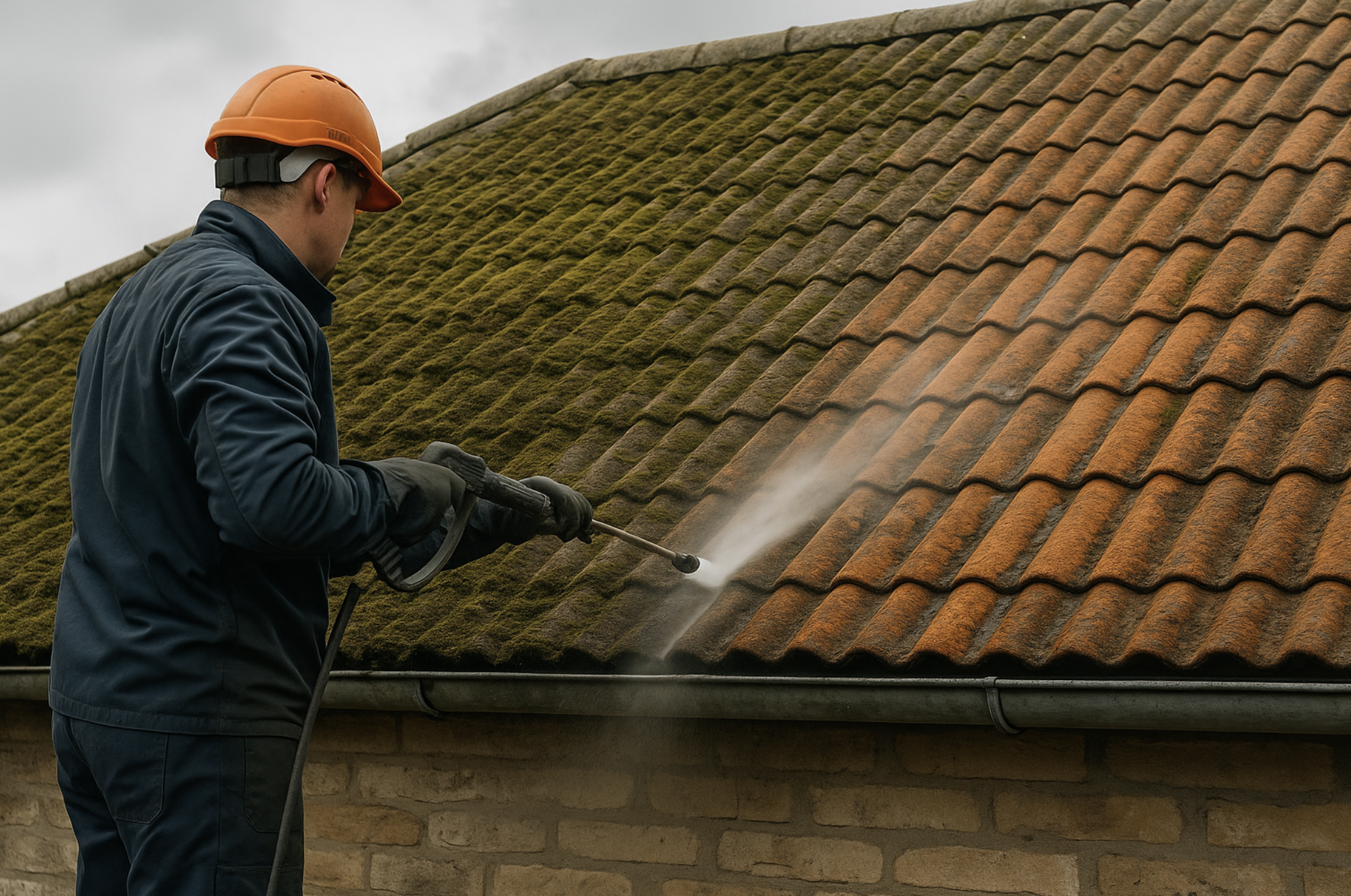 Un démoussage de toiture mal fait : première cause de fuite prématurée ?